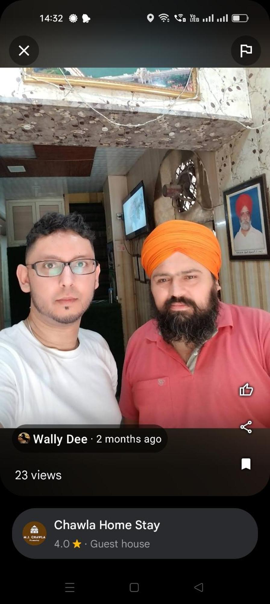 Mj Chawla Homestay Double Bed Attached Bathroom Room Amritsar Bagian luar foto